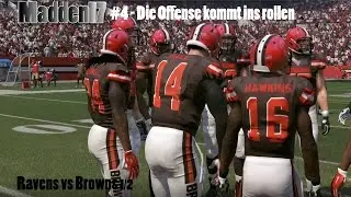 Let`s play Madden 17 [PS4] Karrieremodus: #4 - Die Offense kommt ins rollen