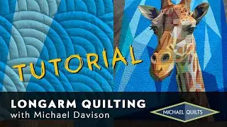 LONGARM CUSTOM MACHINE QUILTING - Big G - Baptist Fans & Straight Line Quilting