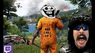 SCUM: TWITCH HIGHLIGHTS / EP 2 (drdisrespect gets mad)