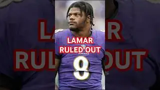 🚨OFFICIAL: Lamar Jackson OUT vs. Bears #shorts #bears #ravens