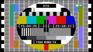 Уход на ночной перерыв канала TB TV (Тхайбинь, Вьетнам) 15.04.2025