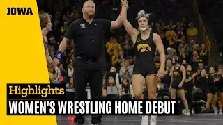 Iowa women’s wrestling home duals debut