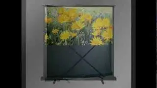 Severtson Pull Up Series Portable Projection Screen