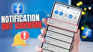 How to Fix Facebook Notification is Not Showing on Xiaomi Phone | Solve Facebook Notification Issue