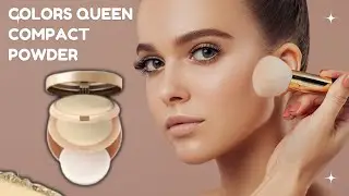Colors Queen Compact Powder | best face powder for oily skin