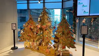 CIS X KIN Food Halls Festive Art Installation
