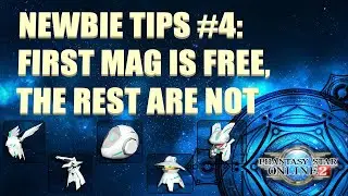 Phantasy Star Online 2 (PSO2) - Newbie Tips #4: First mag is free, the rest are not.