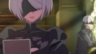 NieR:Automata unseen moments 😱😱😱