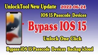 New Update Ramdisk IOS15 Backup Passcode, Restore Backup iDevice By UnlockTool