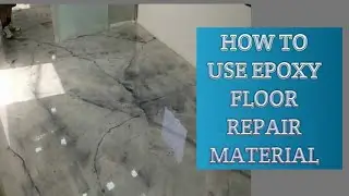Jemkon Epoxy floor repair material (TECH 12)