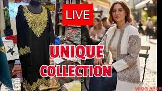 LIVE | NEW COLLECTION OF KASHMIRI CAPE SHAWLS | PHERANS | JACKETS AND STOLES