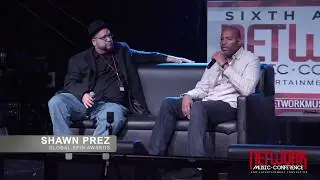 Shawn Prez founder of Global Spin Awards at The Network Music Conference in Orlando Florida