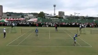 '12 全日本ソフトテニス選手権大会 男子準々決勝 3
