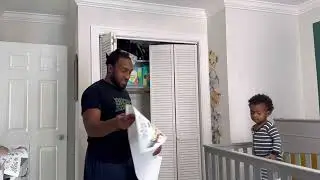 Finishing Touches to Nursery | Playtime w/ the Randall Boys