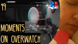 Playing Symmetra I Am On Fire 3D Triple Kill On Overwatch (PS4)