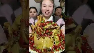 Yummy Spicy Food Mukbang | ASMR Eating Spicy Boiled Chicken Challenge 😋🔥 | Susu Yummy #asmr #food 