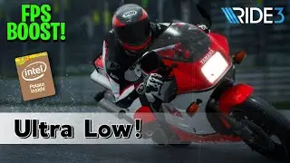 Ride 3: FPS boost on a Trash Computer! ( Intel Celeron + Intel HD )
