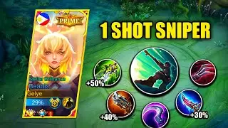 BEATRIX ONE SHOT SNIPER IS BACK🔥 NEW SEASON | BEATRIX BEST BUILD 2023