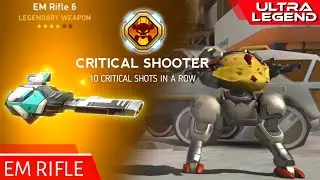 EM Rifle - Legendary weapon | Unlocked | Lancer with EM Rifle 10+6 | Mech Arena