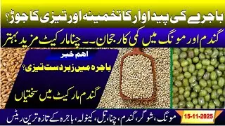 Today wheat price punjab | Millet production reports باجرہ | Moong price in pakistan | sarso price