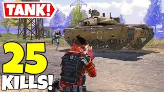 THEY RUSHED ME WITH A TANK IN CALL OF DUTY MOBILE BATTLE ROYALE!