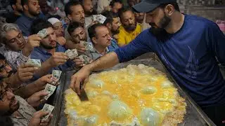 Fast Workers in the World 😳 | Special Shami Eggs Burger | andy wala burger banane ka tarika | burger