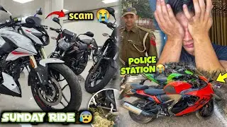 Sunday Ride Vlogs 🔥 Pulsar N160 City Ride 😍 Public Rec.|| Police Arrested modified bike vlog 