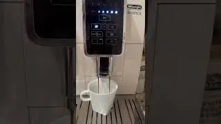 Delonghi dinamica espresso shot. Bean to cup espresso