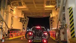 Driving Off Ferry MV Armorique Brittany Ferries Plymouth, England Saturday, 27th July 2025