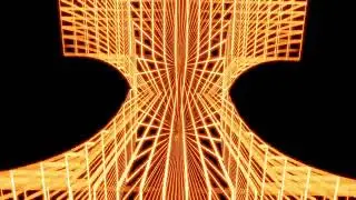 4K Yellow Lines  Vj Loops - Abstract Tunnel Video - Neon Background -1 HOUR #Vjloops #Neon