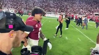 Zabien Brown Is Emotional After Game-Winning Play Against Georgia