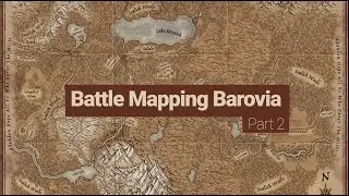Battle Mapping Barovia: Part 2 (Vallaki)