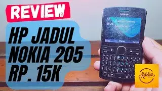 Review hp nokia jadul hp qwerty handphone nokia 205 cuma 15rb @kolektor seken