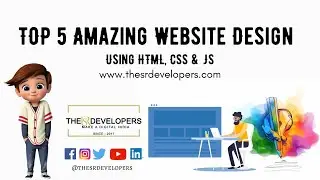 TOP 5 Increadible Website Design #thesrdevelopers #webdesign #webdevelopement #html #css #website