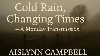 Cold Rain, Changing Times &mdash; Monday Transmission | Aislynn Campbell