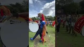 Momen Menko AHY ketika diperkenankan menggunakan Genderang Suling Canka Lokananta.