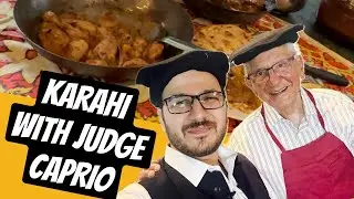Great Meal with Great Judge. Making Peshawari Mutton Karahi with @TheRealFrankCaprio  #judgecaprio