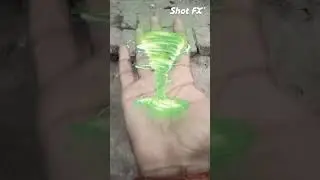 my hand and tuster