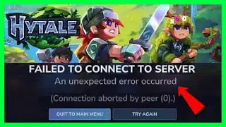How to FIX Hytale an Unexpected Error Occurred