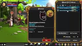 Aqw cerberus Rare Gear Shop