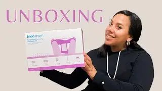 Frida Mom Postpartum Recovery Essentials Kit | Unboxing video