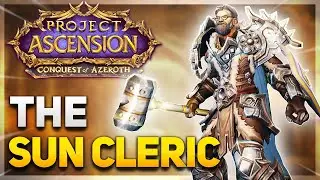 THIS NEW CLASS IS ON FIRE!! | Conquest of Azeroth CLOSED ALPHA | Sun Cleric 1-50