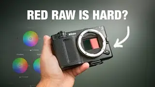 How to Color Grade NIKON ZR's RED RAW in Final Cut Pro!