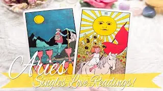 ARIES SINGLES Be aware of what you are manifesting. This person is more in alignment with your life