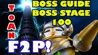 ToA Normal Stage 100 Boss Guide With 2 Different Free To Play Teams SUMMONERS WAR