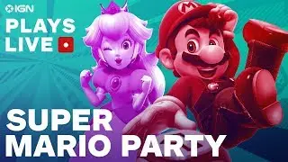 Super Mario Party Gameplay Livestream With Max, Brian & More! - IGN Plays Live