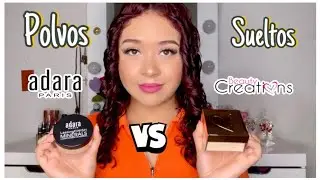 Adara parís vs beauty creations Polvos sueltos ✨💖 | Rosy Ramírez