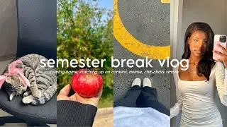 realistic semester break as a med student 🌼(I didn’t leave the house for a week)