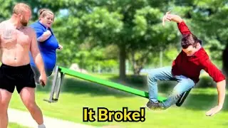 FUNNY Park Bench Prank!
