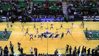 Utah Jazz Dancers halftime performance of Footloose (Jazz/Laker Game)